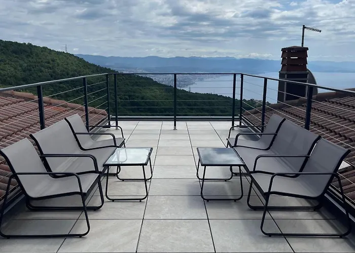 Montana - Panorama 1 With Beautiful Sea View Near Opatija